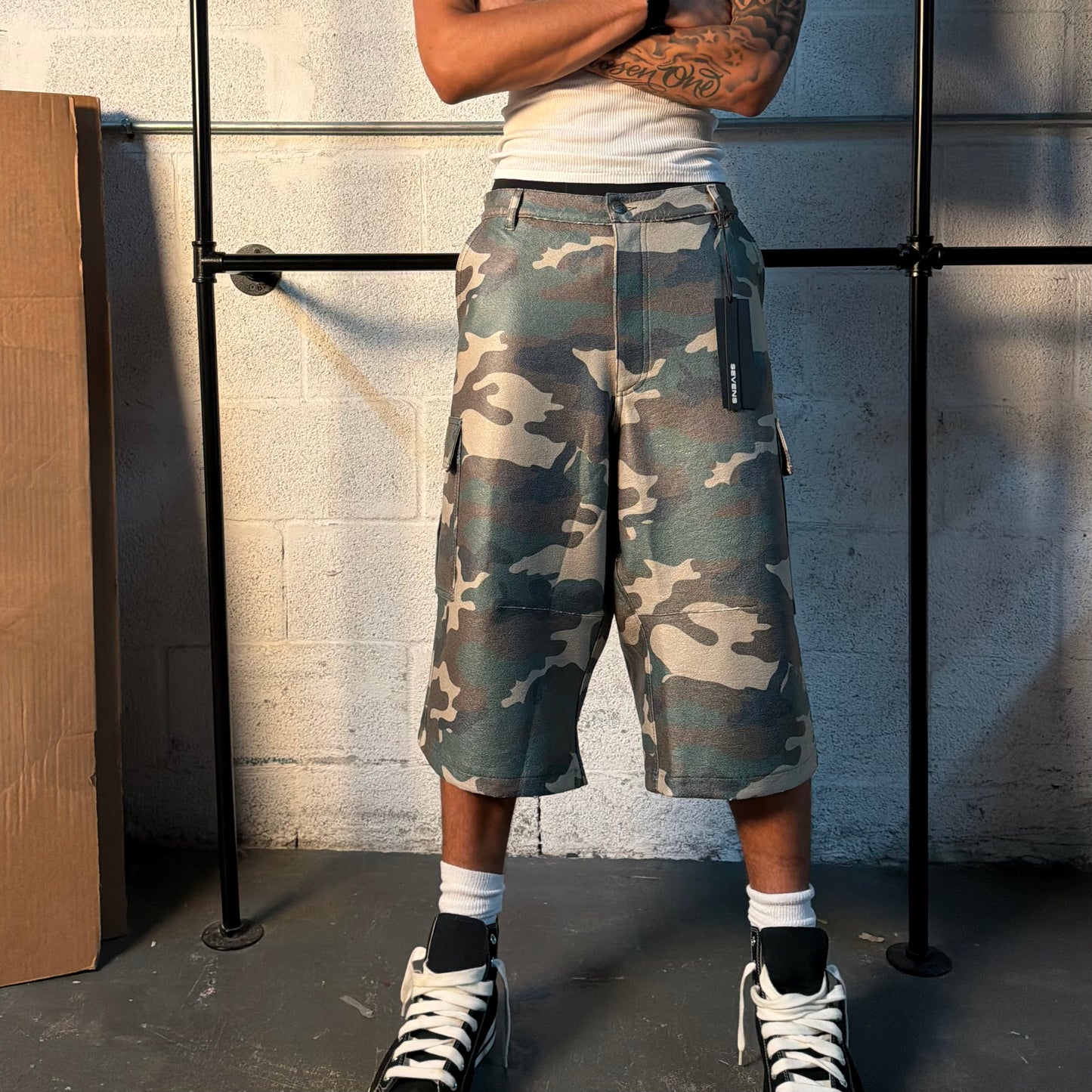 Army Camo Foam Shorts