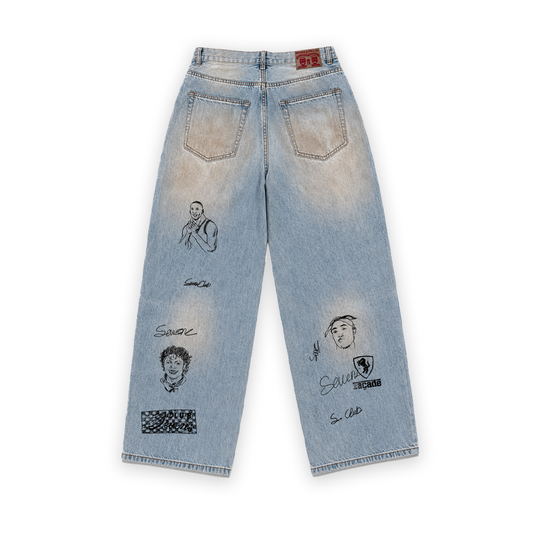 Scribble Denim